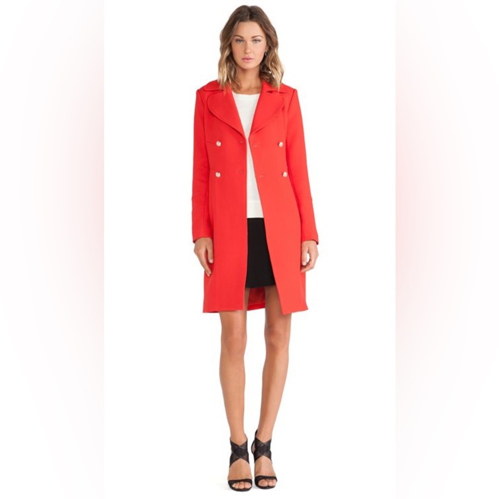 Mirabella Coat in Poppy
DIANE VON FURSTENBERG Size 8 - Picture 8 of 16